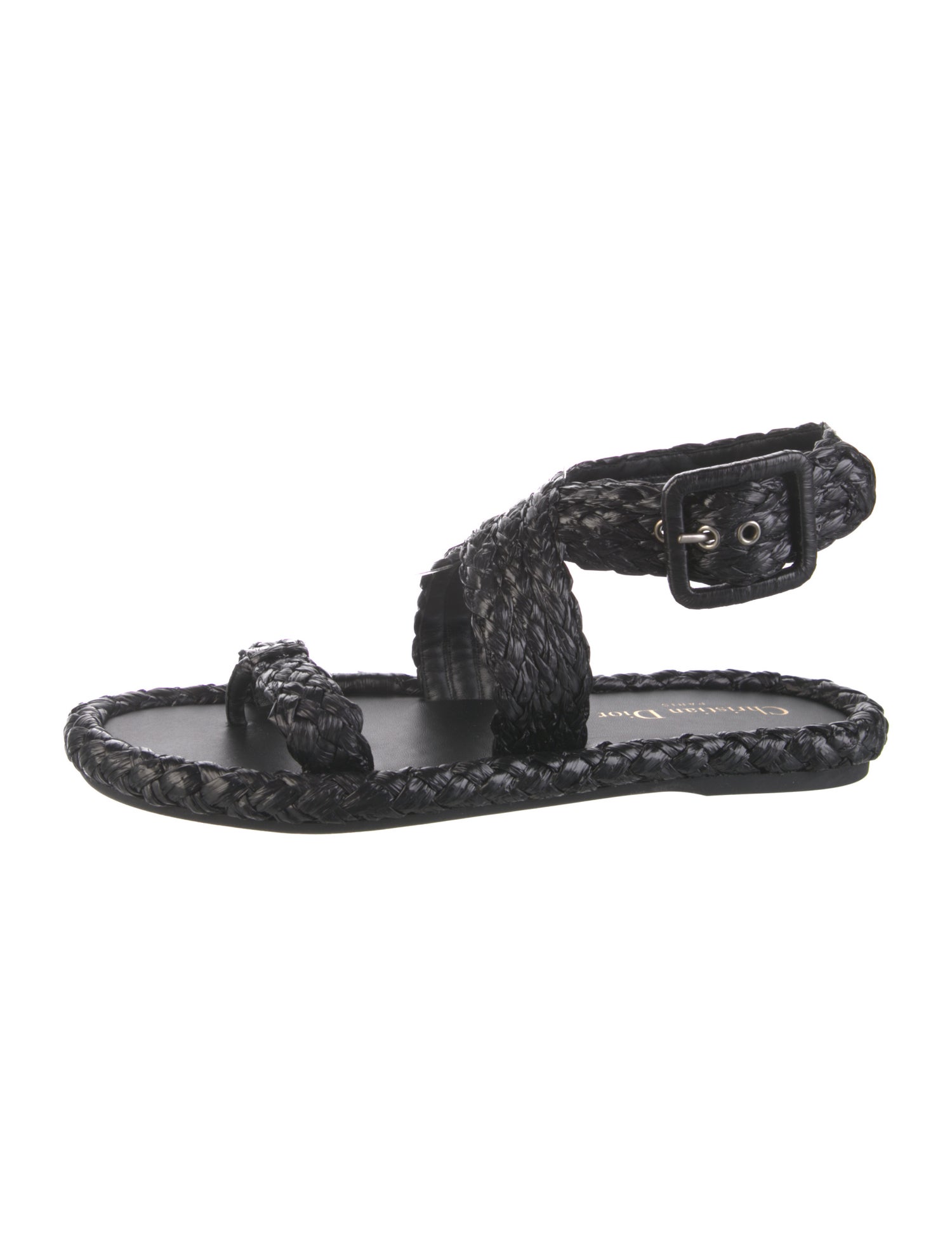 Christian Dior Raffia Sandals