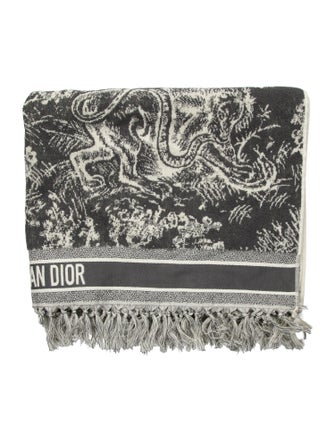 Christian Dior Toile de Jouy Reverse Towel