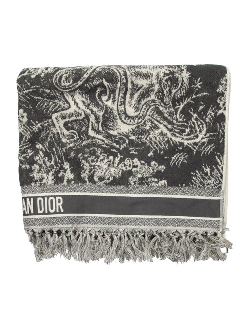 Christian Dior Toile de Jouy Reverse Towel