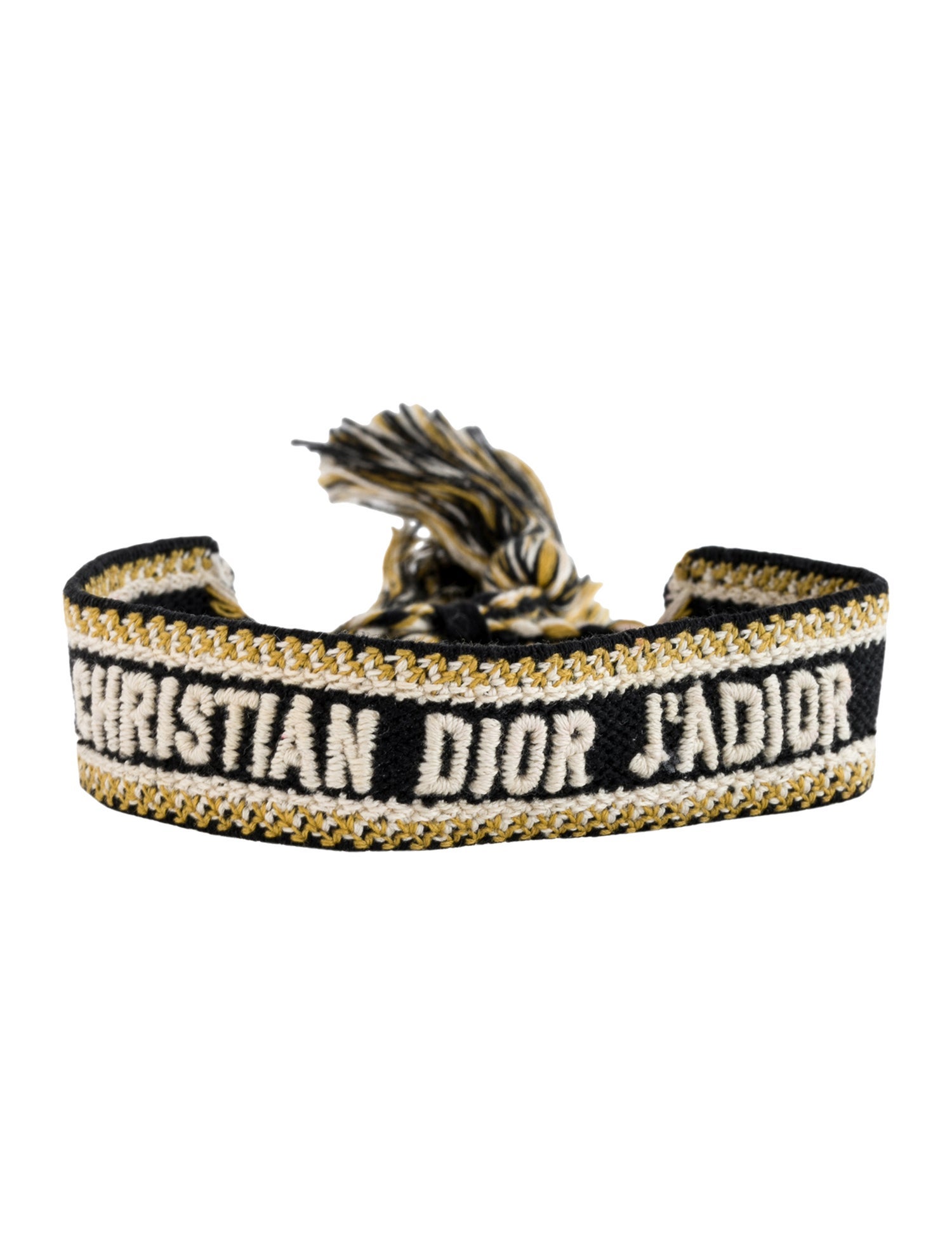 Christian Dior J'adior Woven Friendship Bracelet