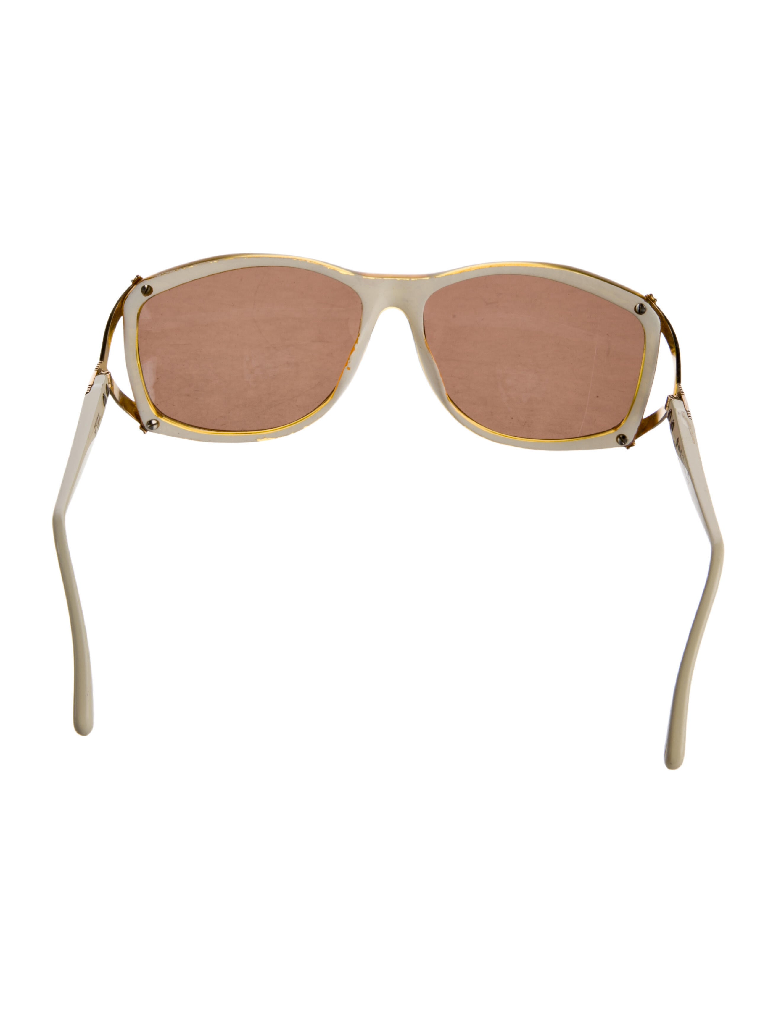 Christian Dior Cannage Pattern Square Sunglasses