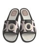 Christian Dior Leather Printed Slides