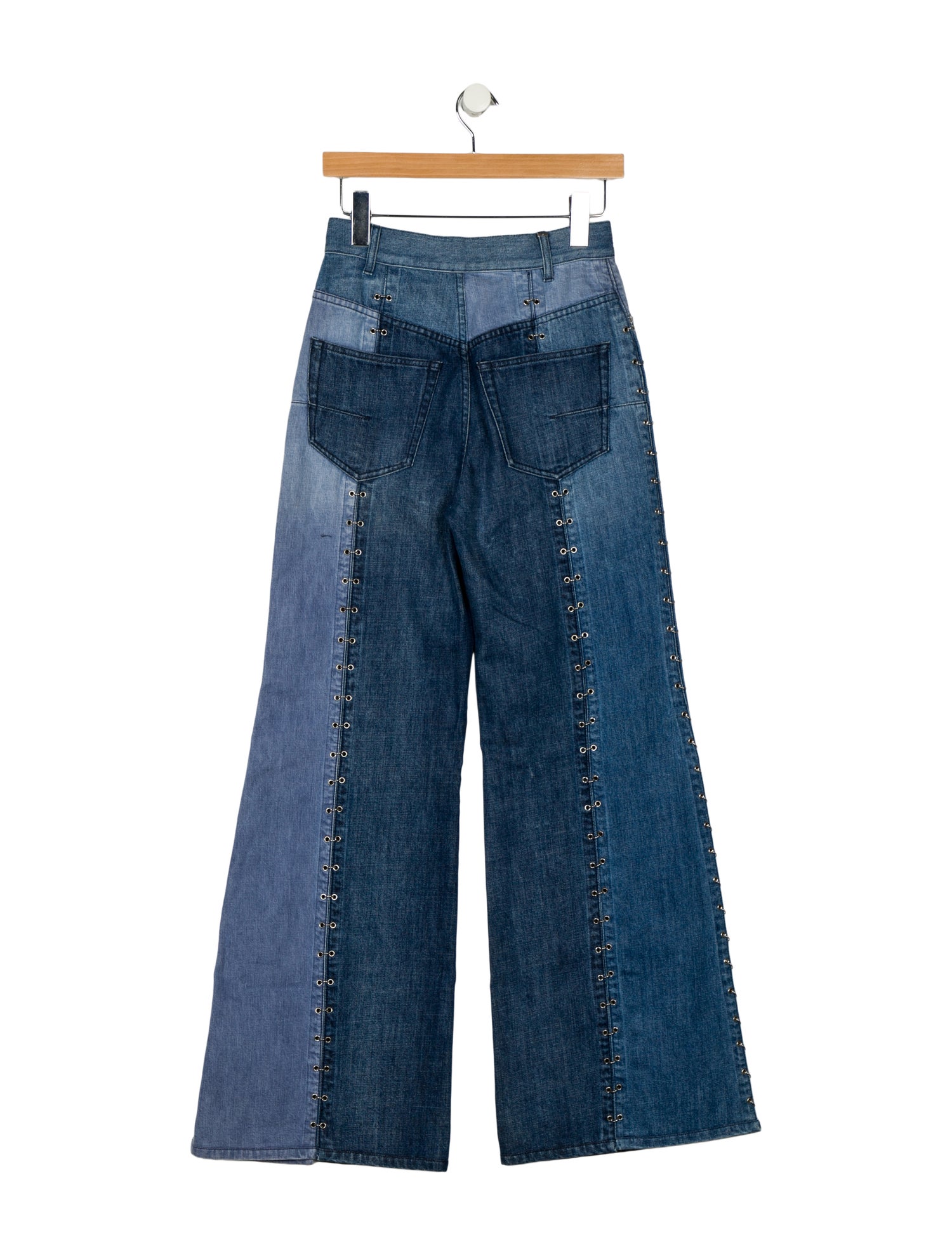 Christian Dior High-Rise Wide Leg Jeans