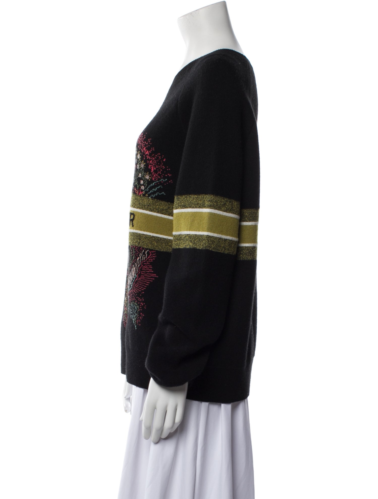 Christian Dior Cashmere Printed Sweater