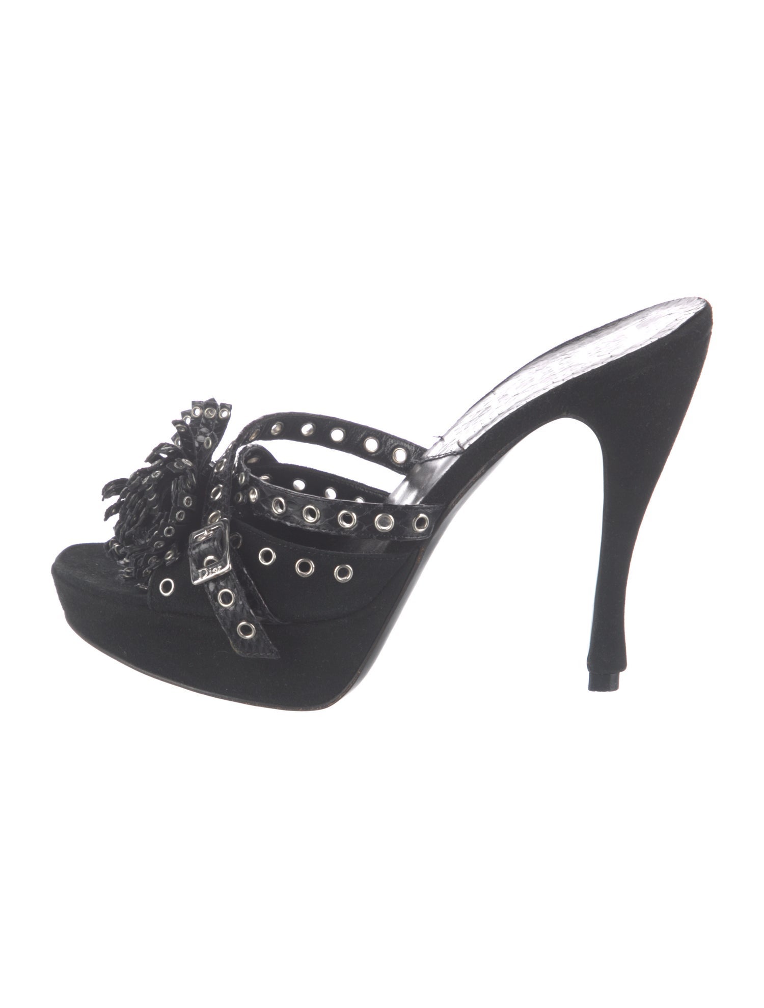 Christian Dior Leather Mules