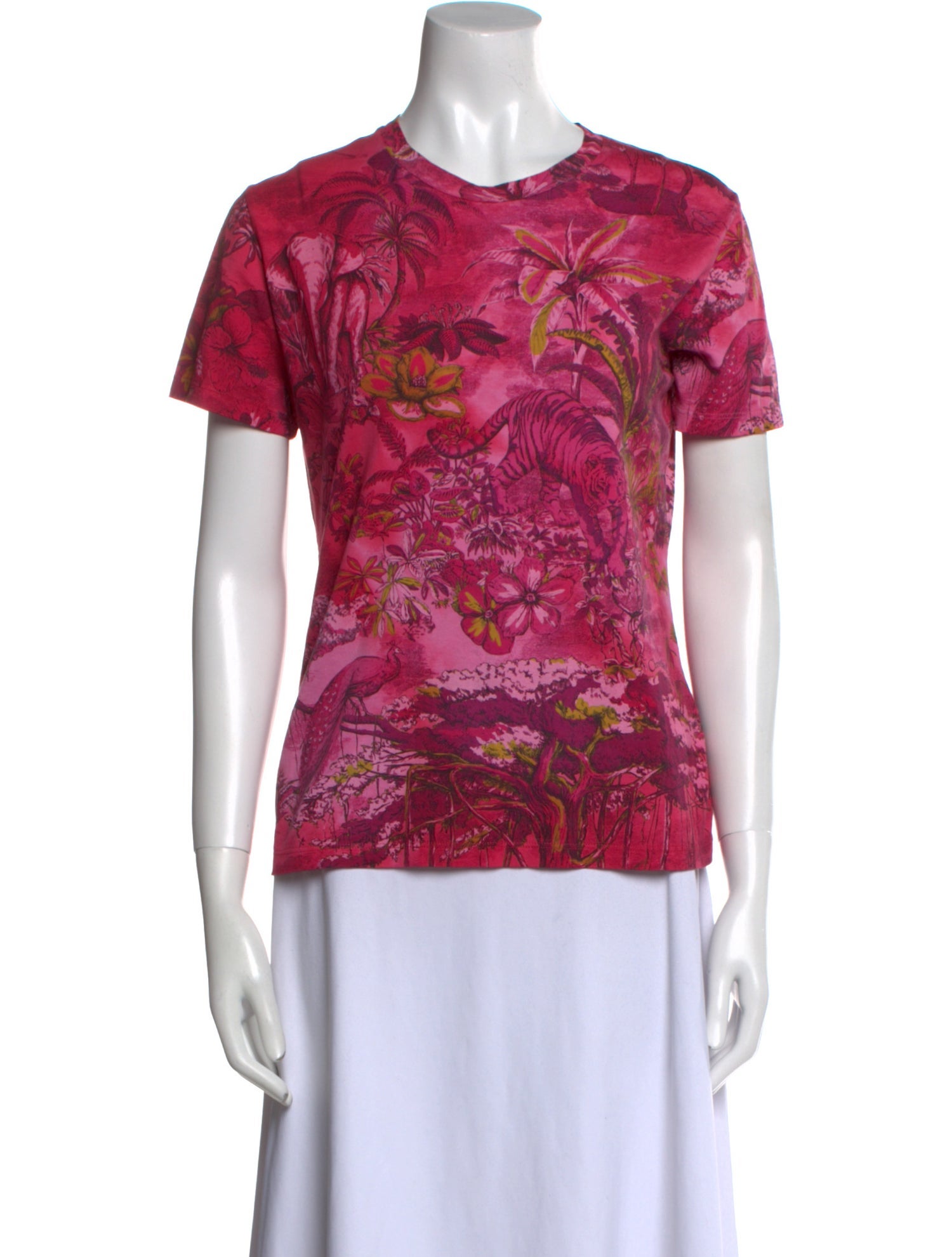 Christian Dior 2023 Floral Print T-Shirt