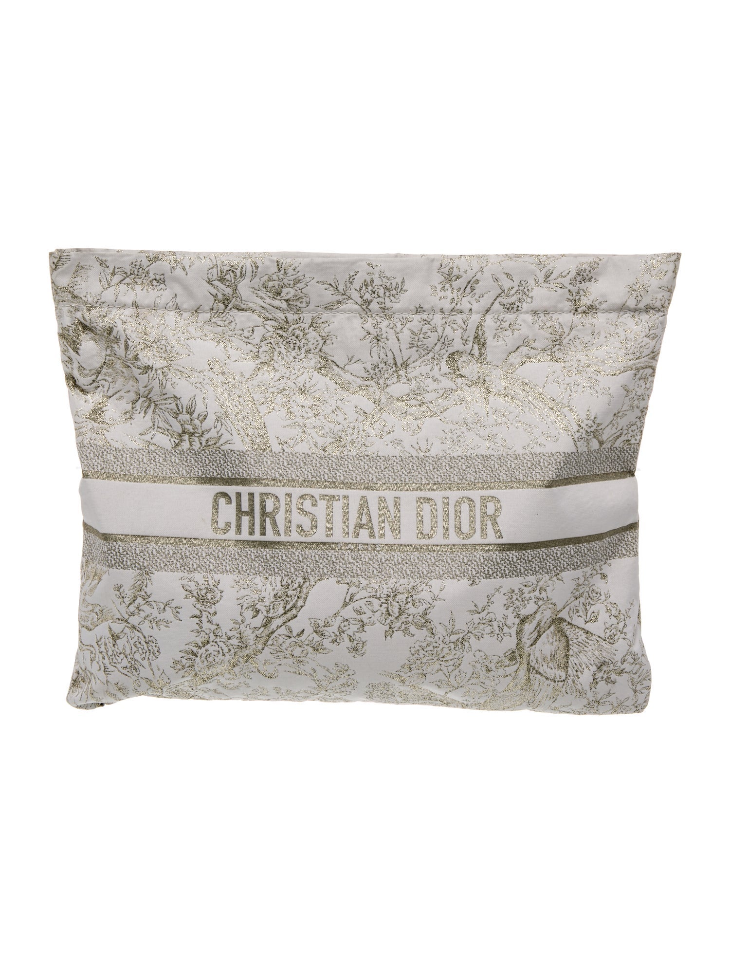 Christian Dior Le Monde Mitzah Silk Bandeau - White Scarves