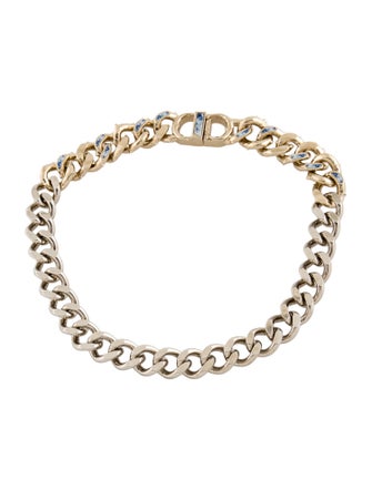 Christian Dior Resin CD Danseuse Etoile Necklace