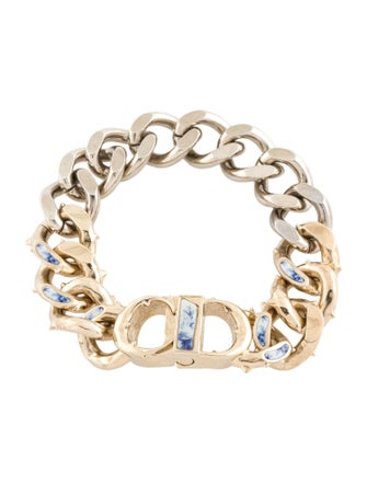 Christian Dior Resin CD Link Bracelet