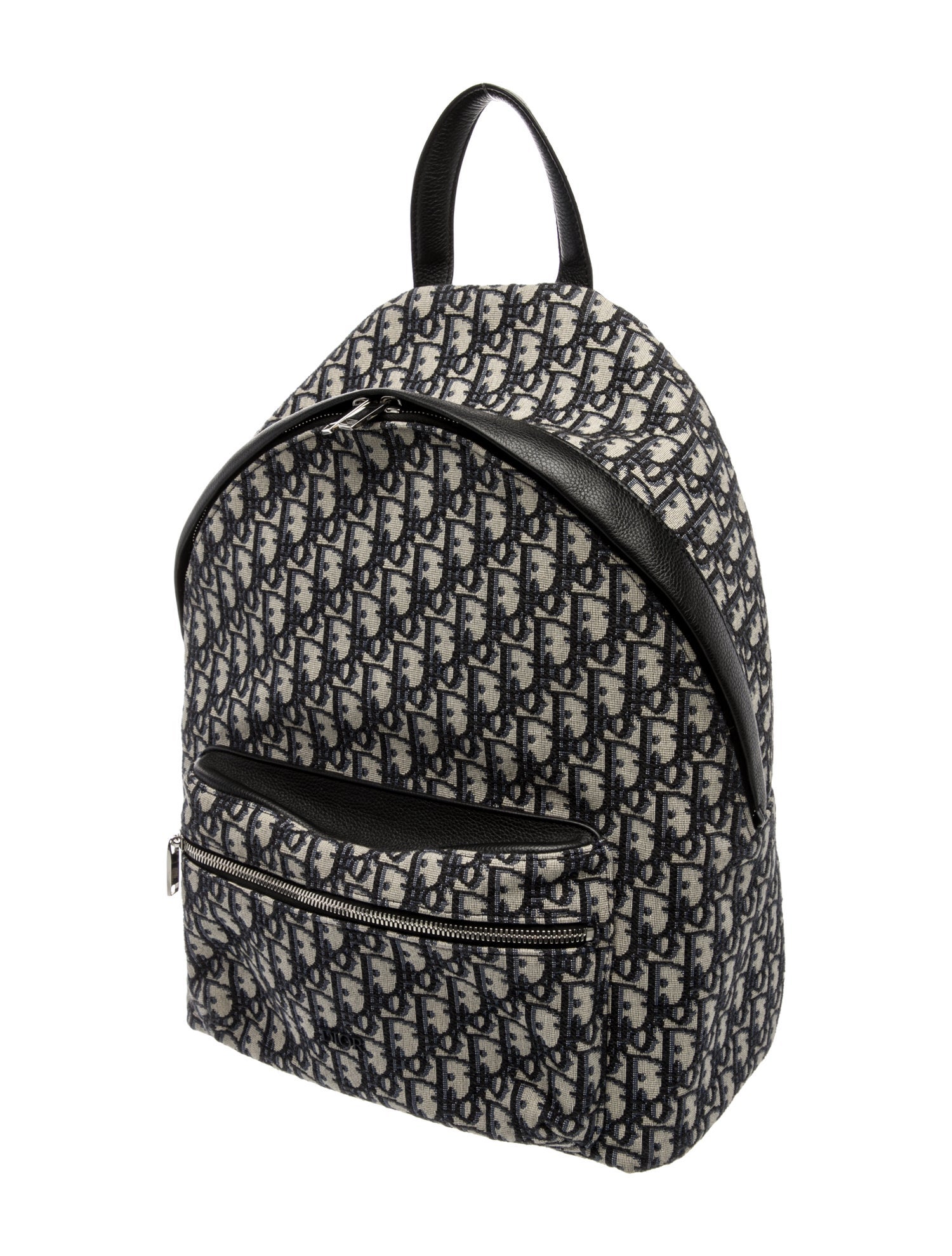 DIOR MEN Oblique Jacquard Rider Backpack