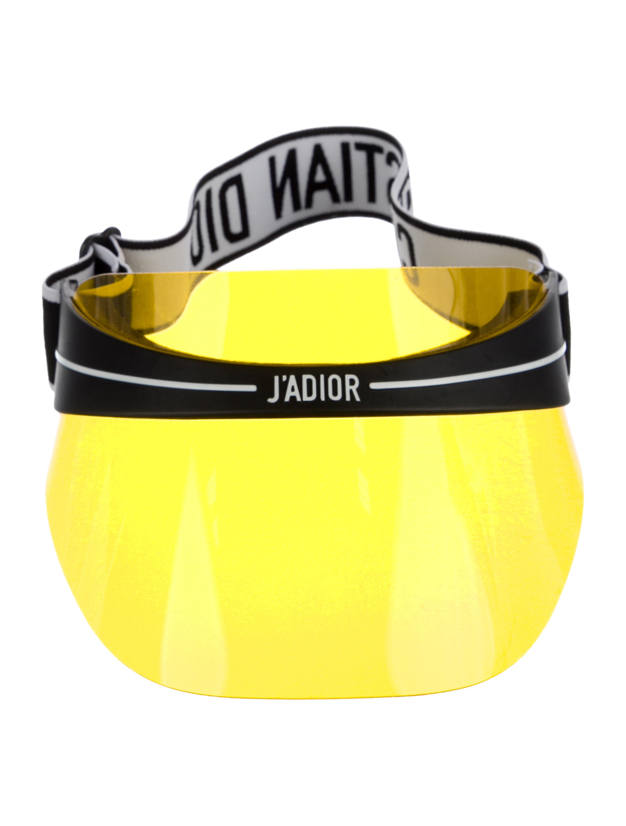Christian Dior Christian Dior Yellow J'Adior Sun Visor