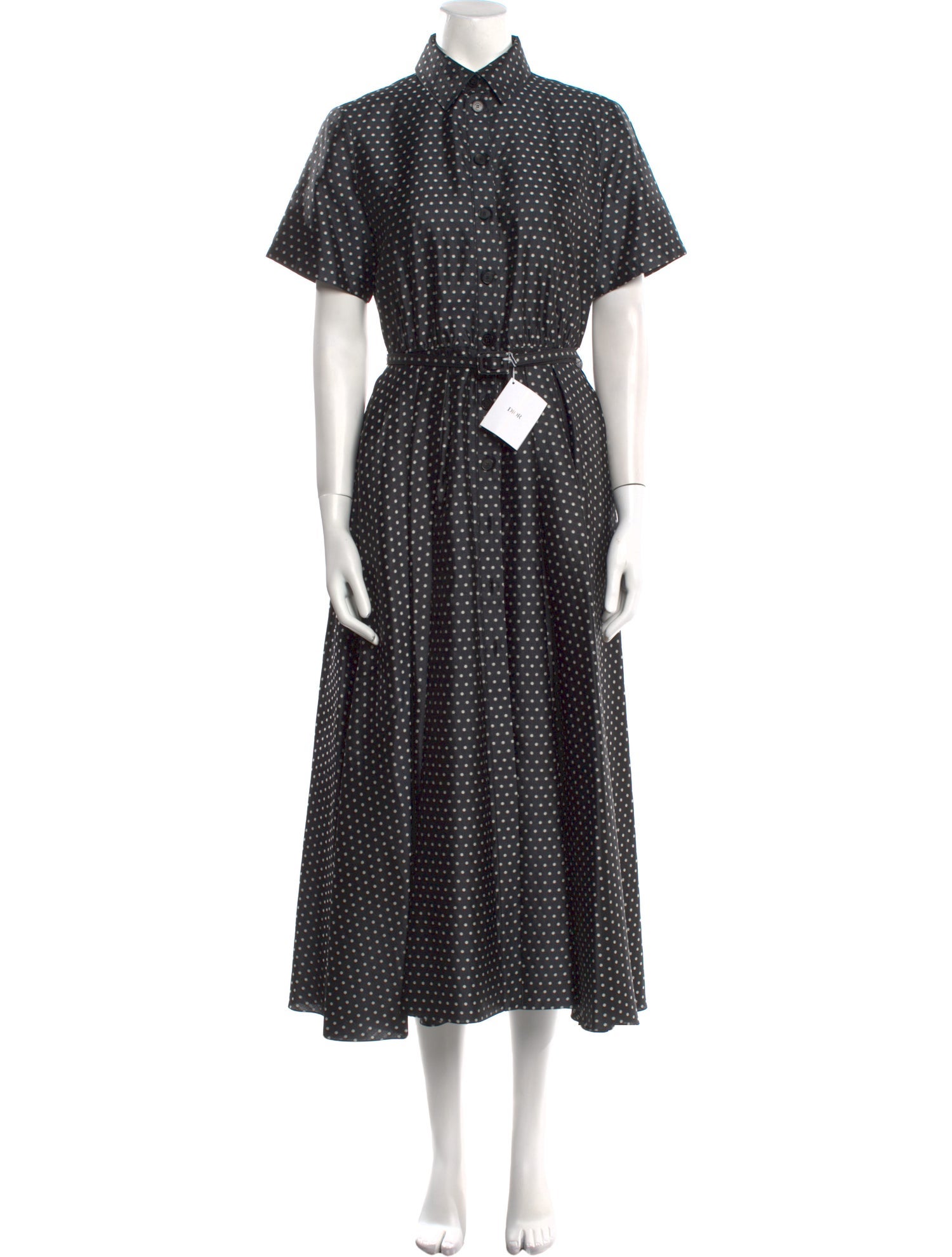 Christian Dior Silk Long Dress w/ Tags