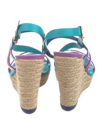 Christian Dior Leather Espadrilles