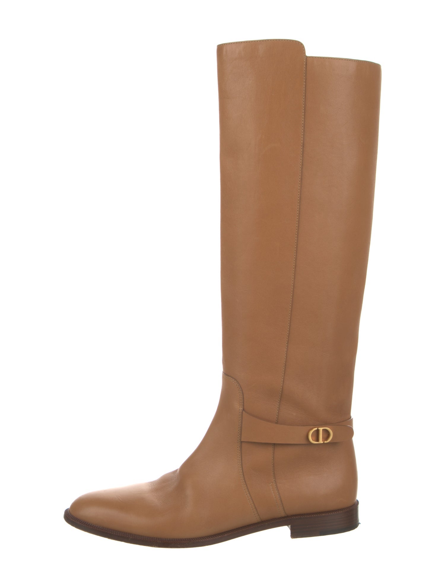 Christian Dior Leather Riding Boots