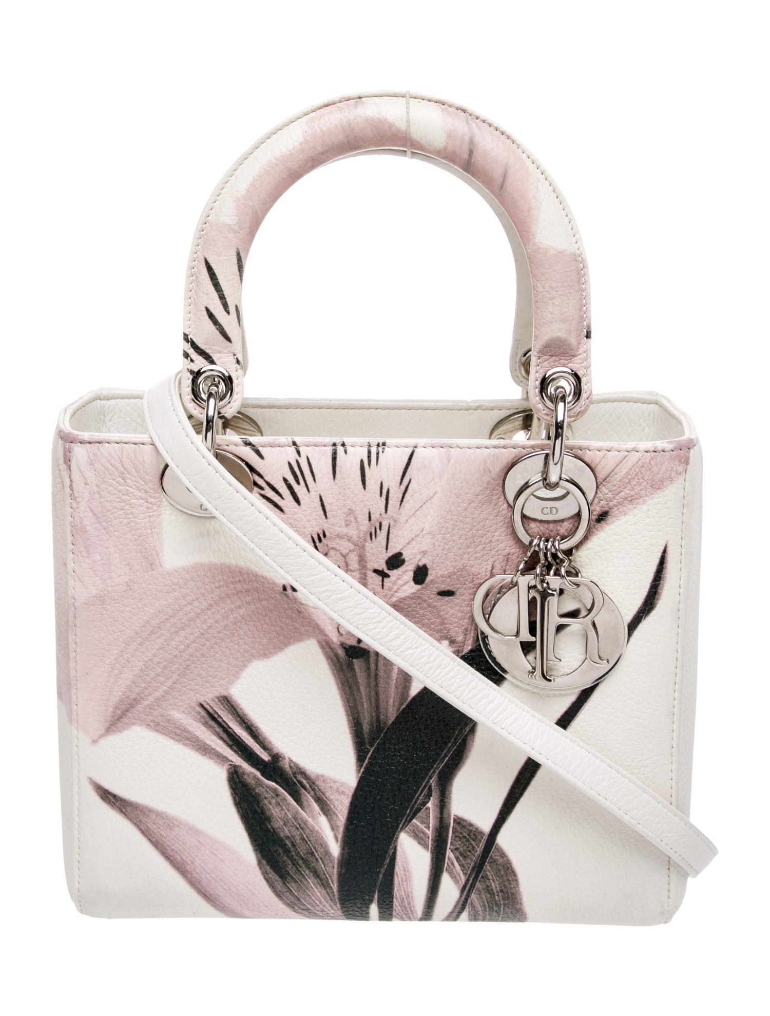 Christian Dior Leather Lady Dior Medium