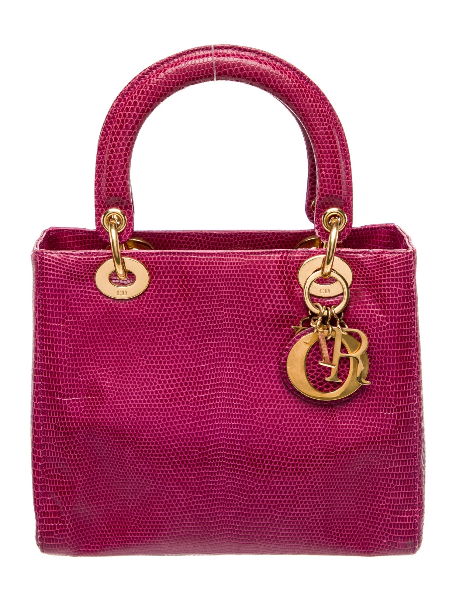 Christian Dior Leather Lady Dior Medium