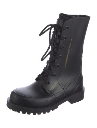 Christian Dior Rubber Rain Boots
