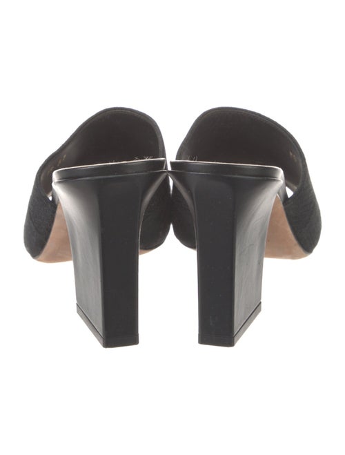 Christian Dior Embroidered Accent Slides