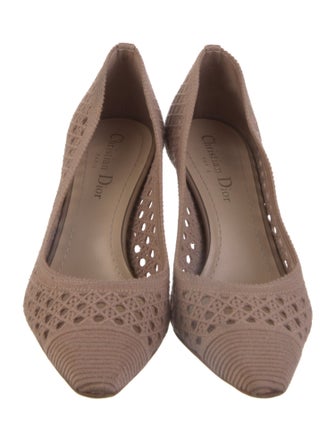 Christian Dior Cannage Pattern Pumps