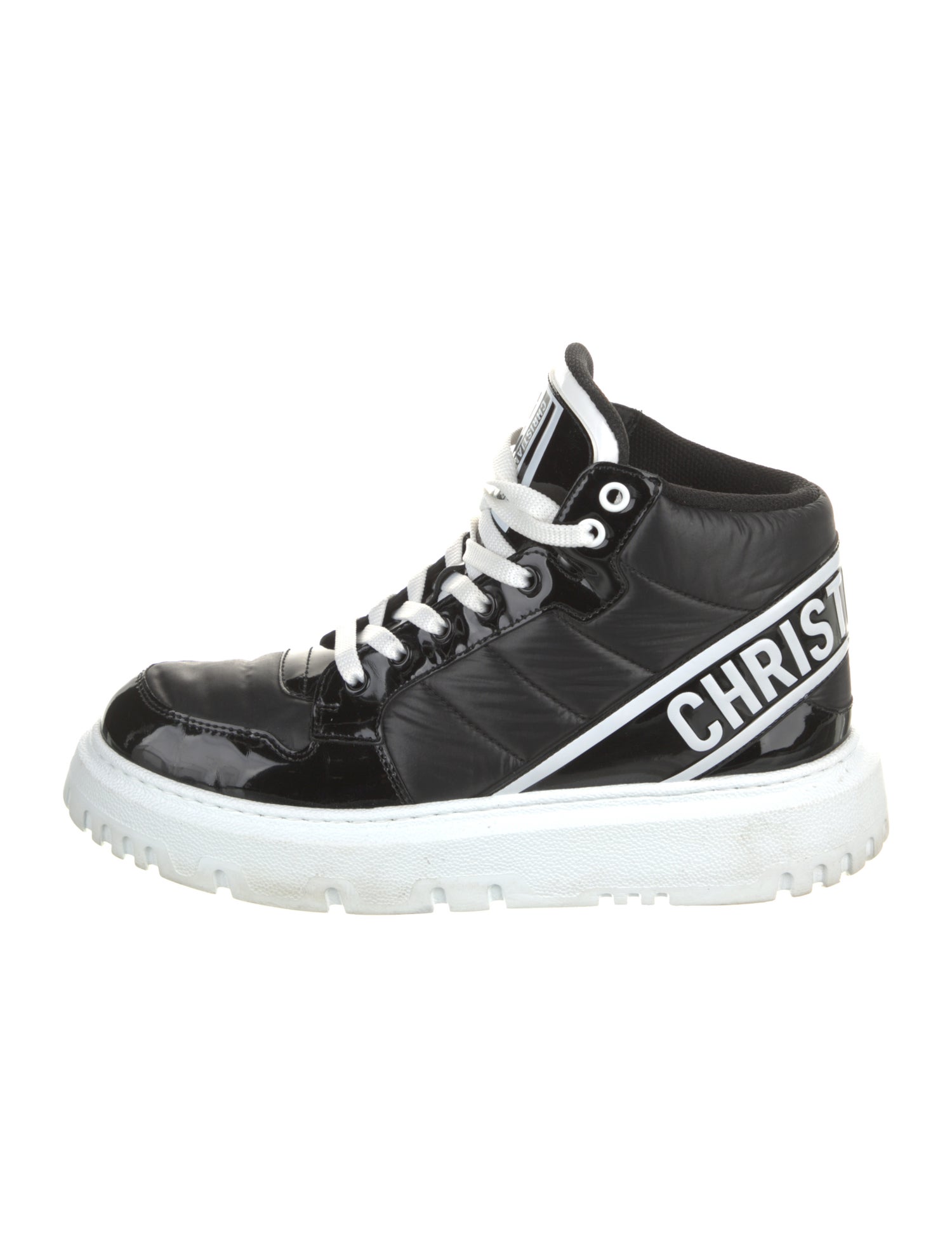 Christian Dior Nylon Printed Sneakers