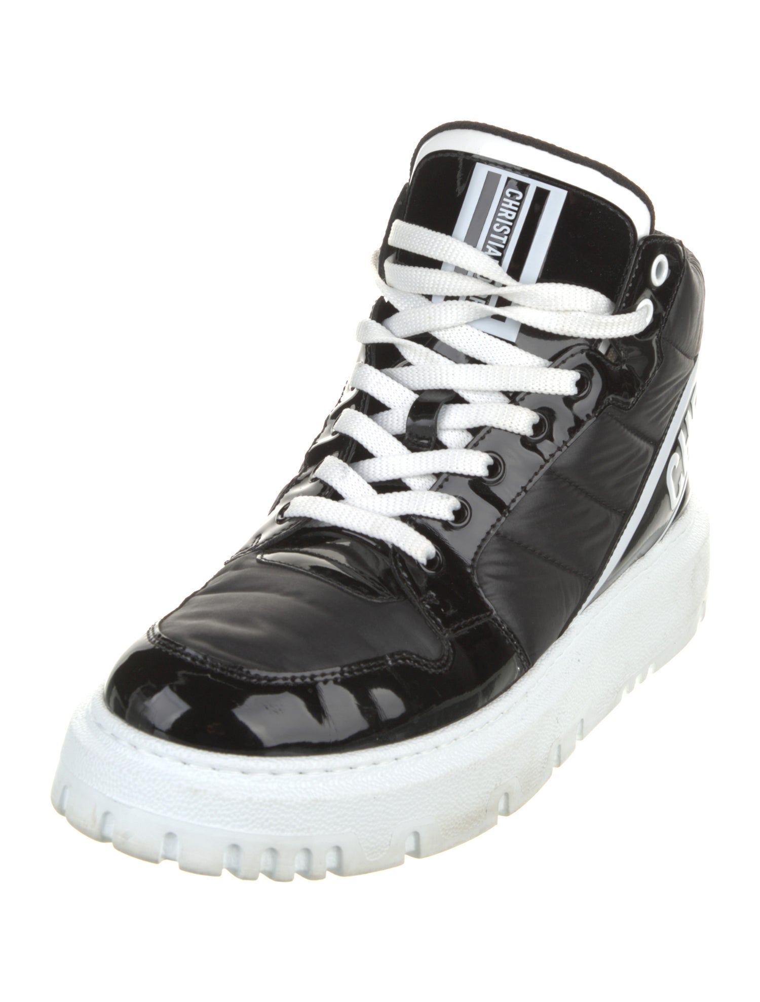 Christian Dior Nylon Printed Sneakers