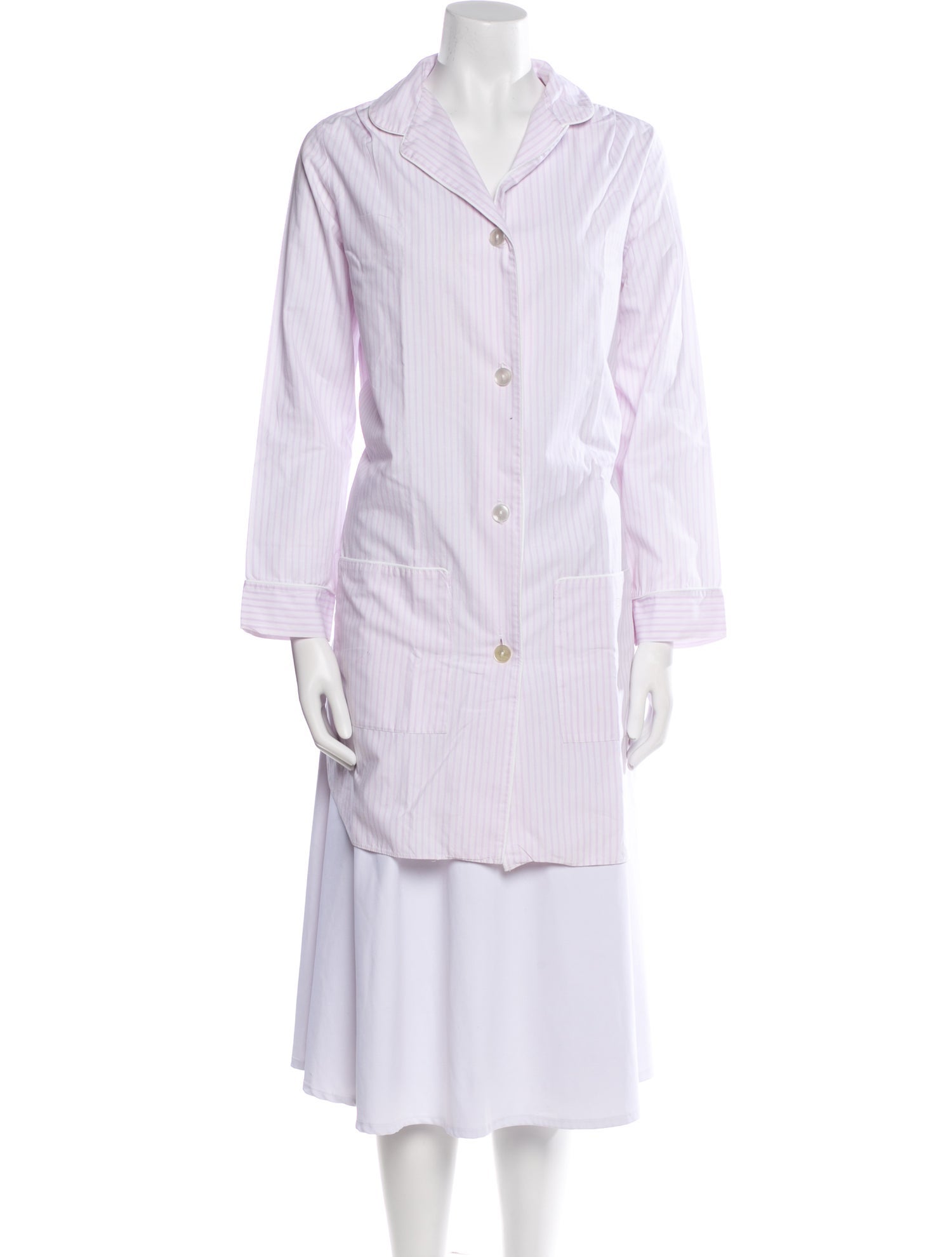 Christian Dior Vintage Embroidered Accent Nightgown