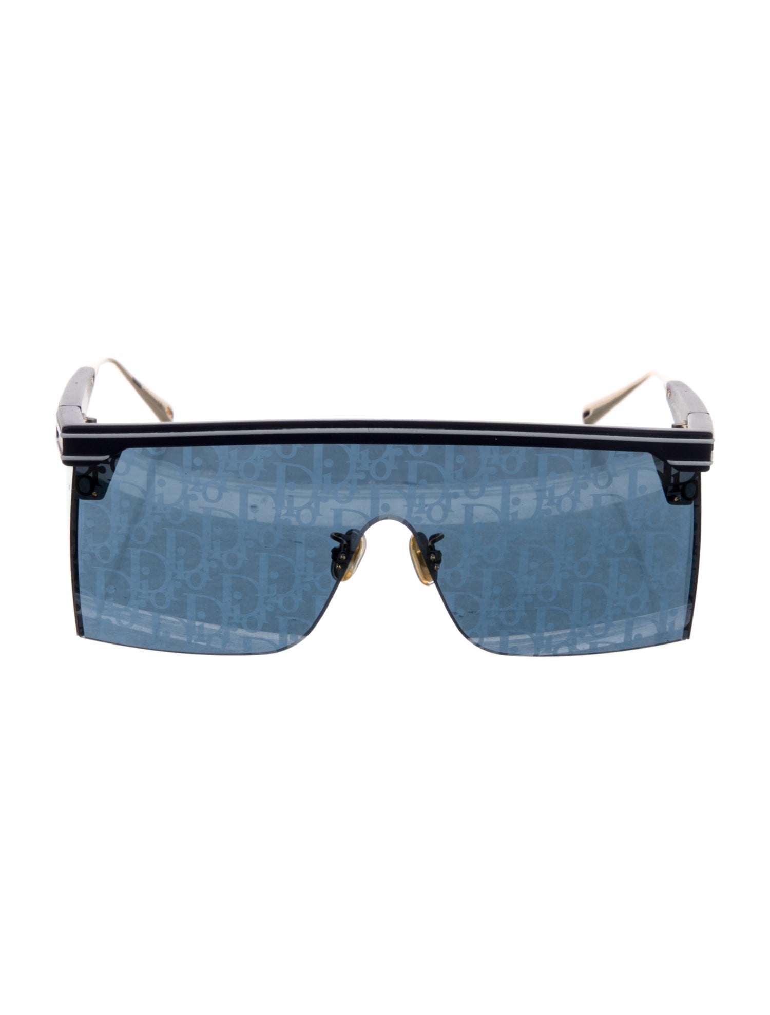 Christian Dior Oblique Mask Oblique Jacquard Sunglasses