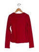 Christian Dior Solid Long Sleeve Top
