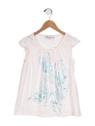 Christian Dior Graphic Print Top