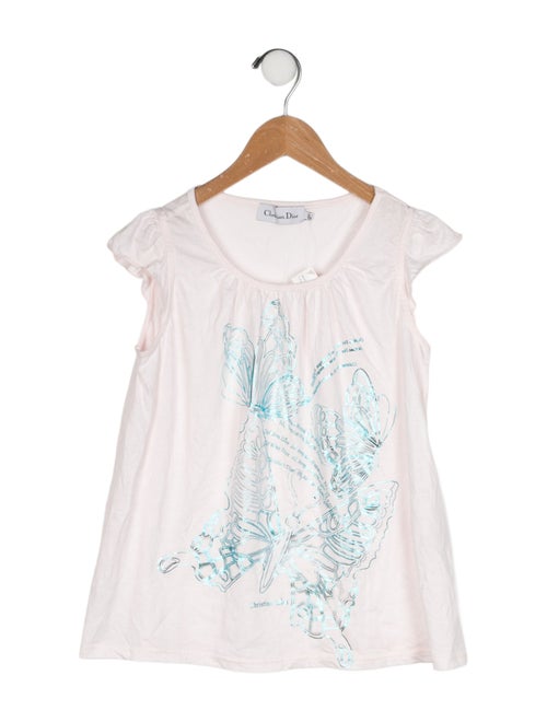 Christian Dior Graphic Print Top
