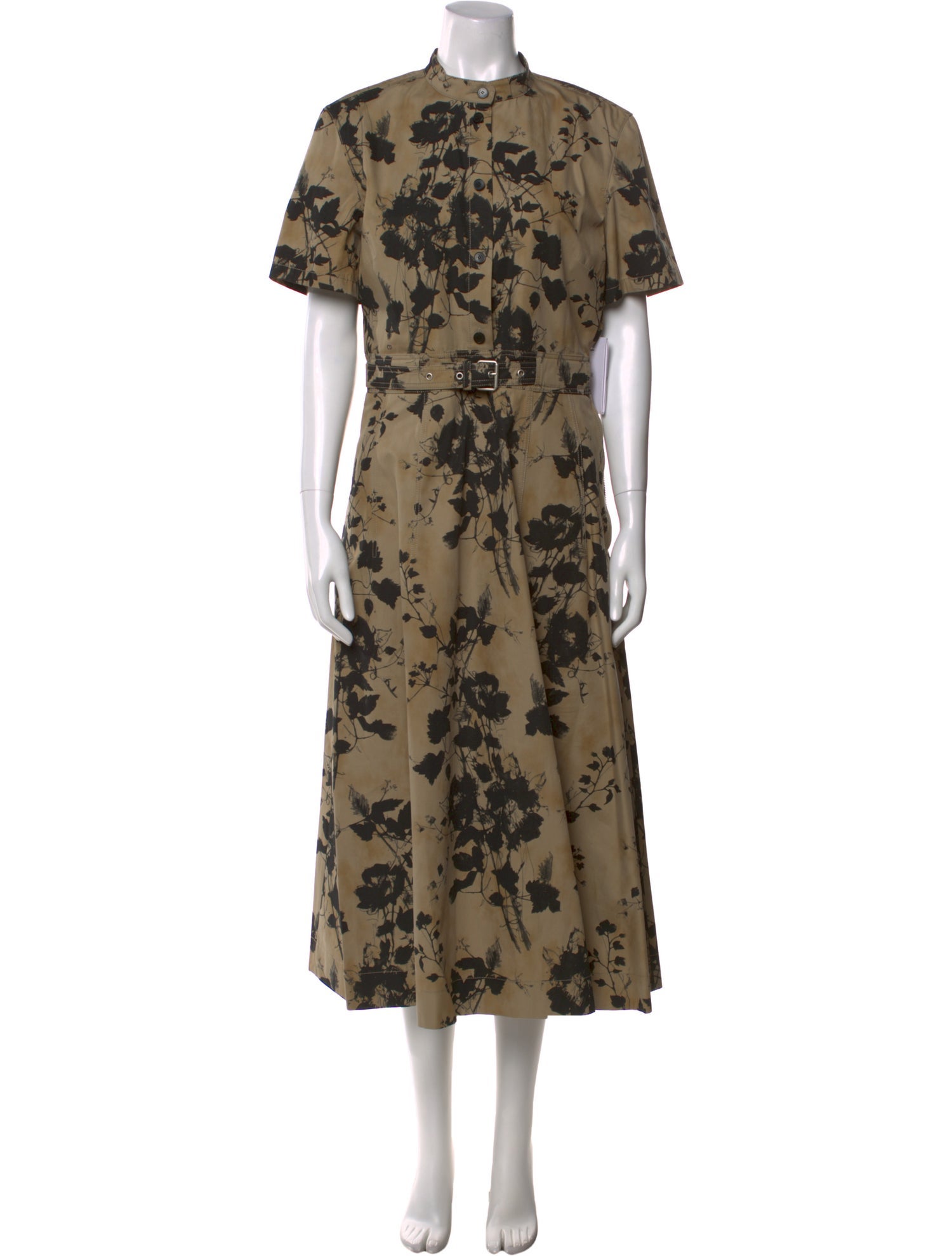Christian Dior Floral Print Long Dress w/ Tags