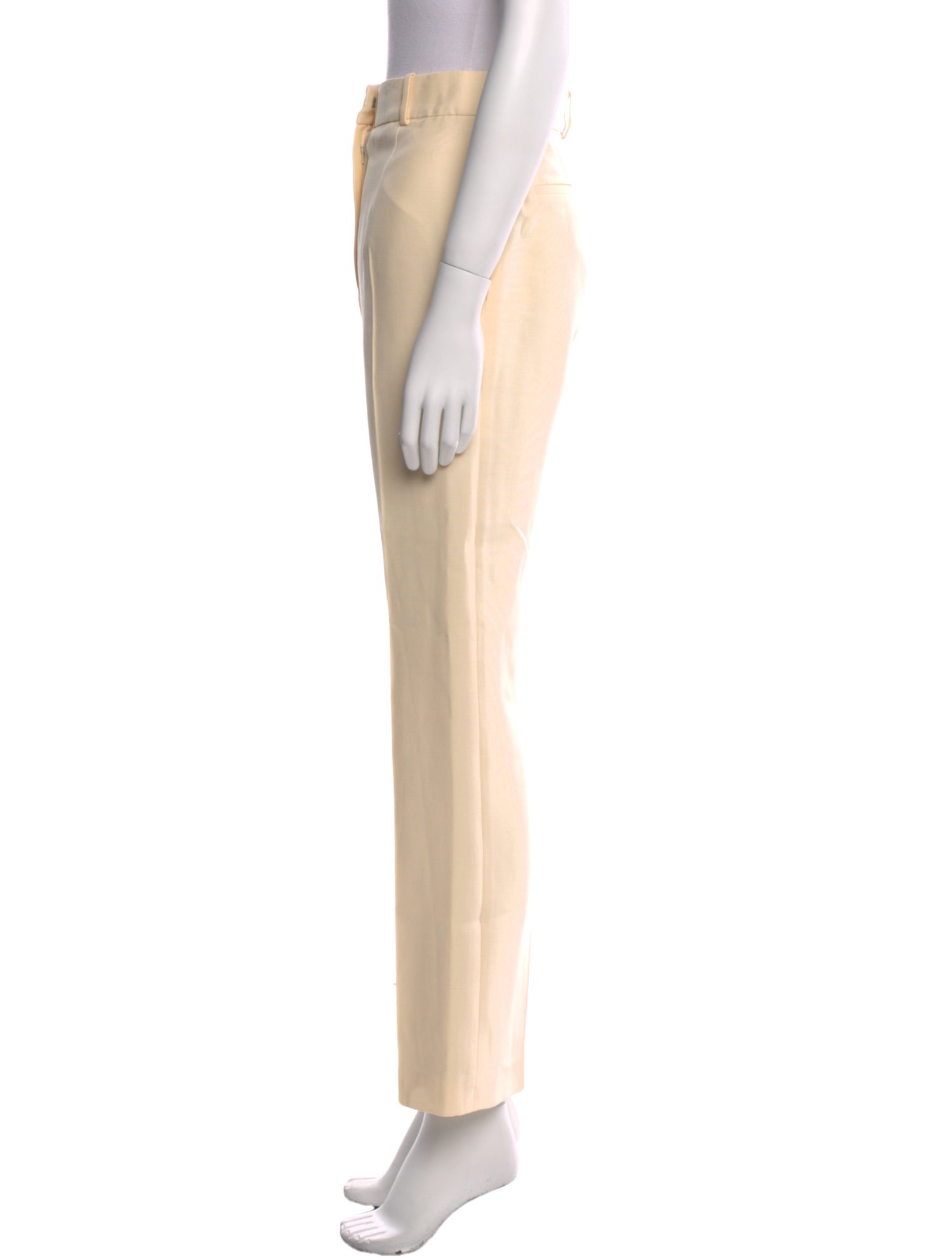 Christian Dior Wool Straight Leg Pants