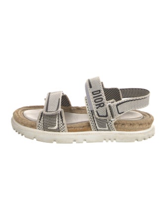 Christian Dior Canvas Printed Espadrilles