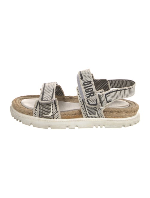 Christian Dior Canvas Printed Espadrilles