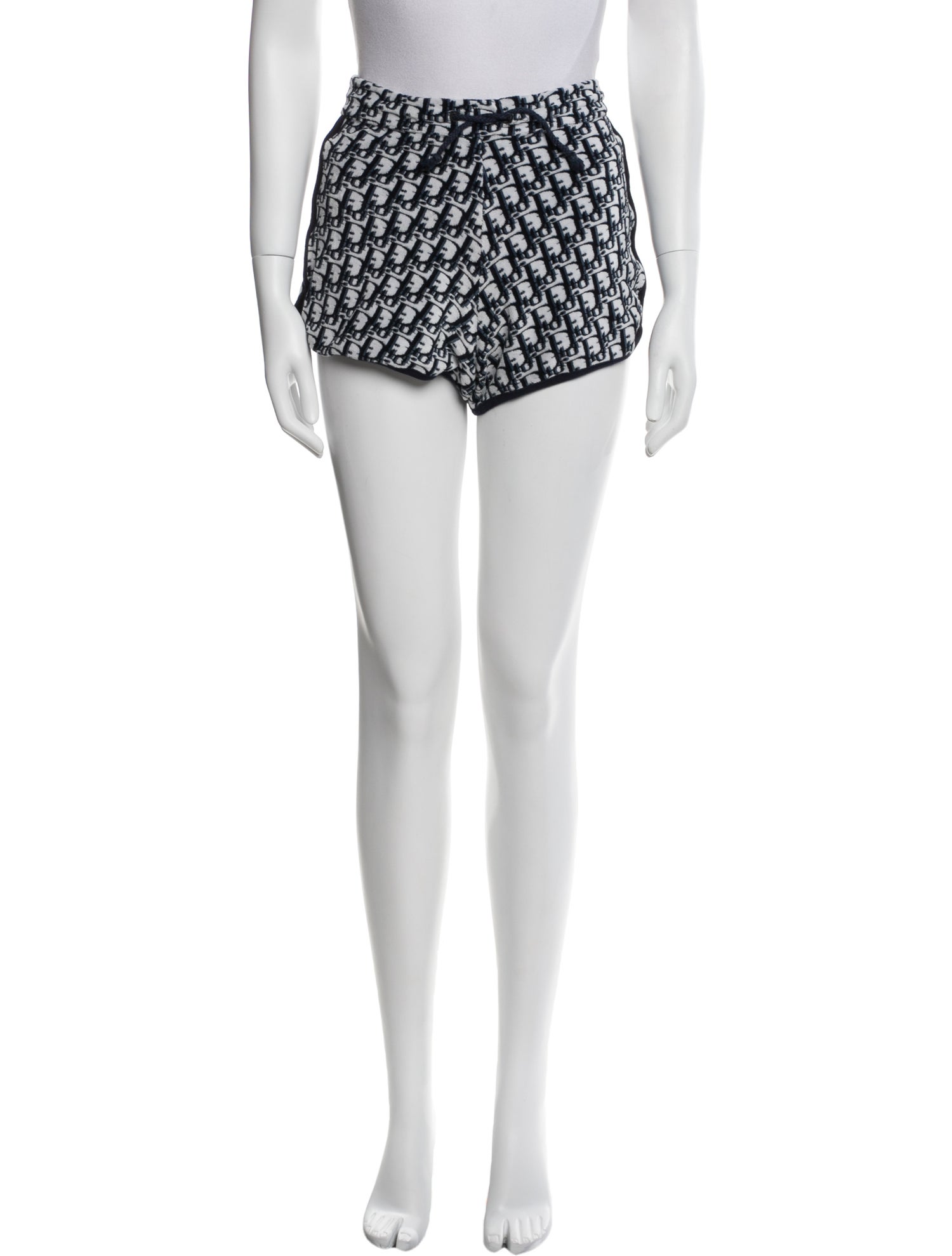 Christian Dior Printed Mini Shorts