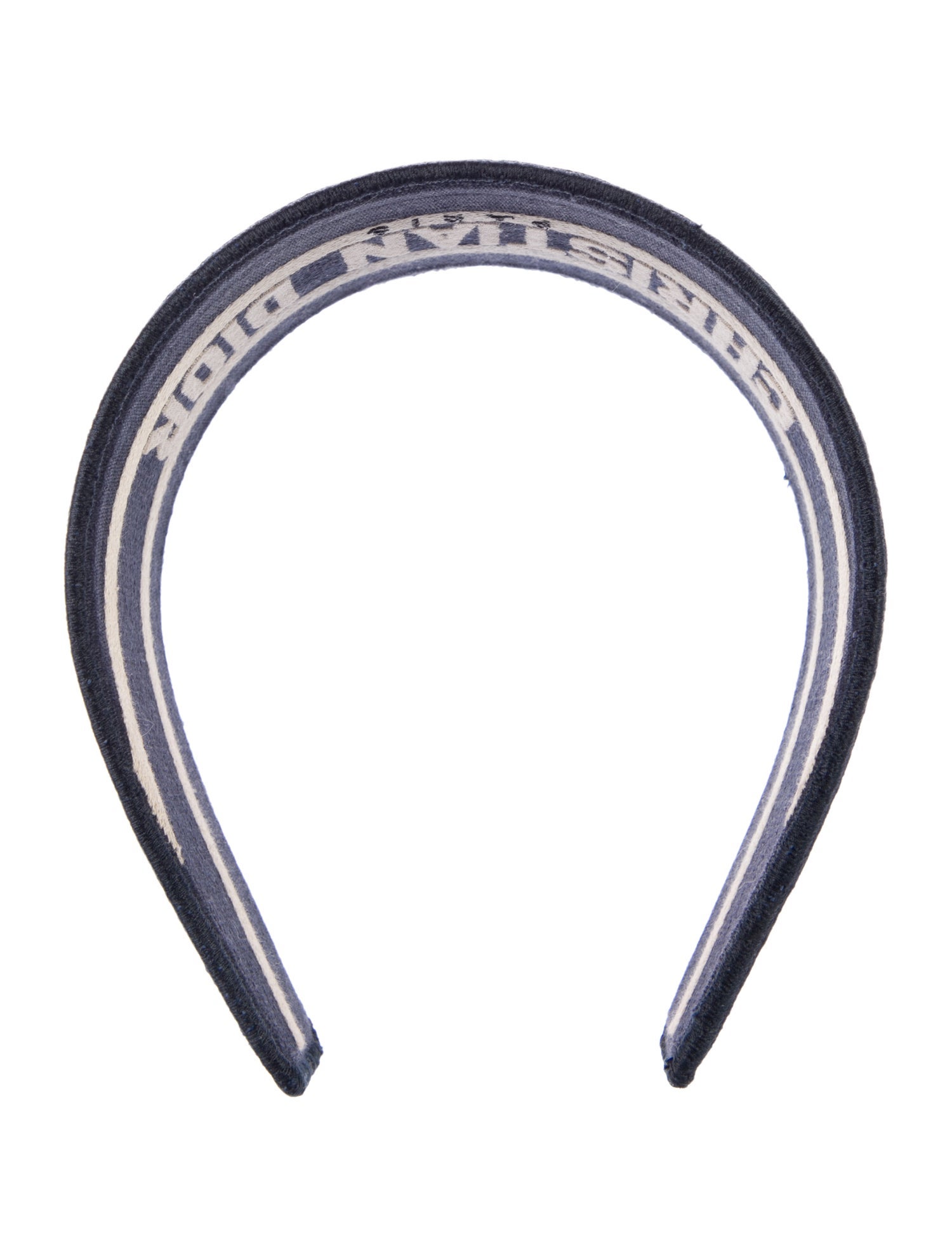 Hermès Silk Fantaisie d'Etriers Gilda headband - Blue Hair