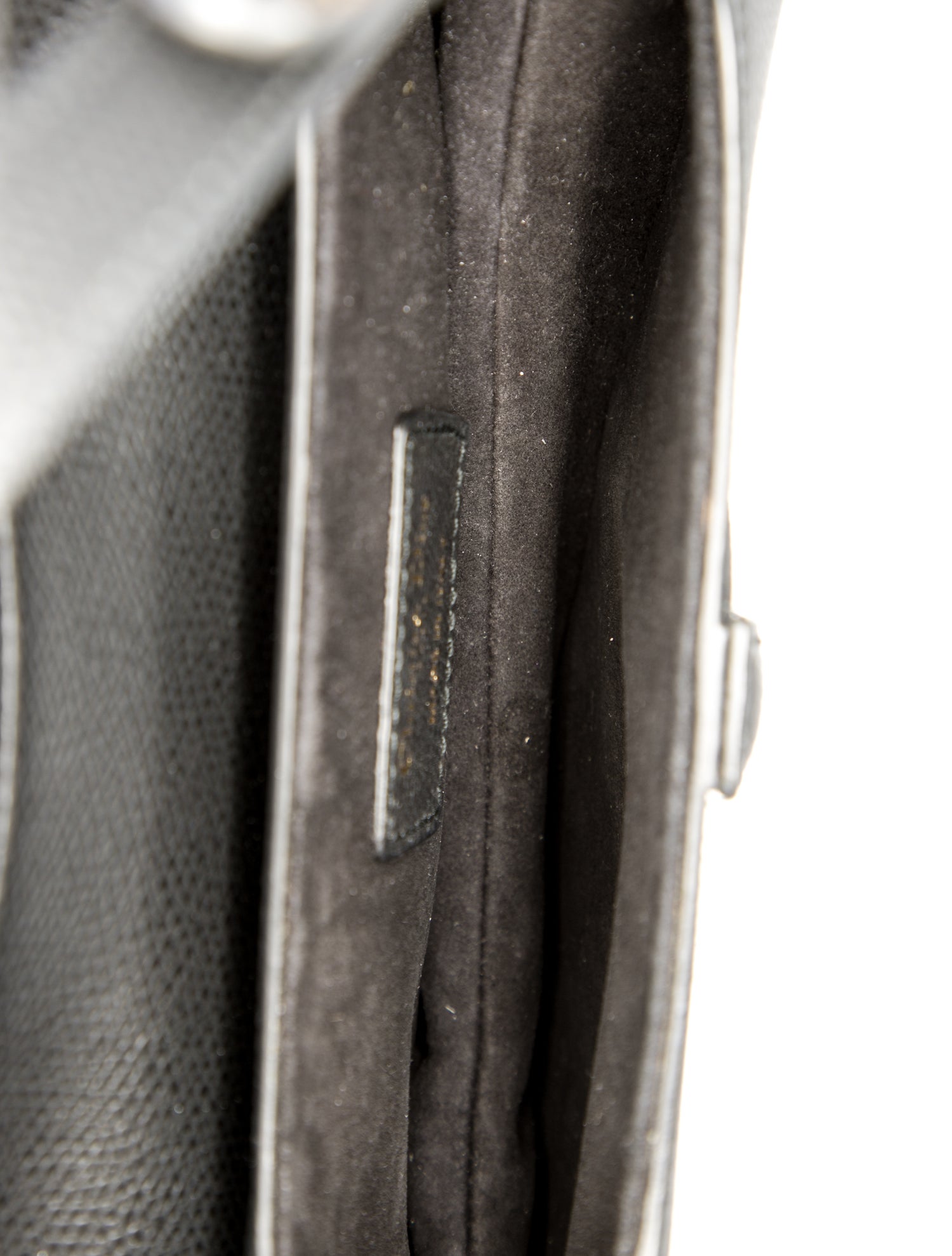 Christian Dior Leather Saddle Mini