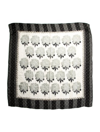 Christian Dior Silk Printed Shawl