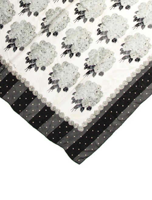 Christian Dior Silk Printed Shawl