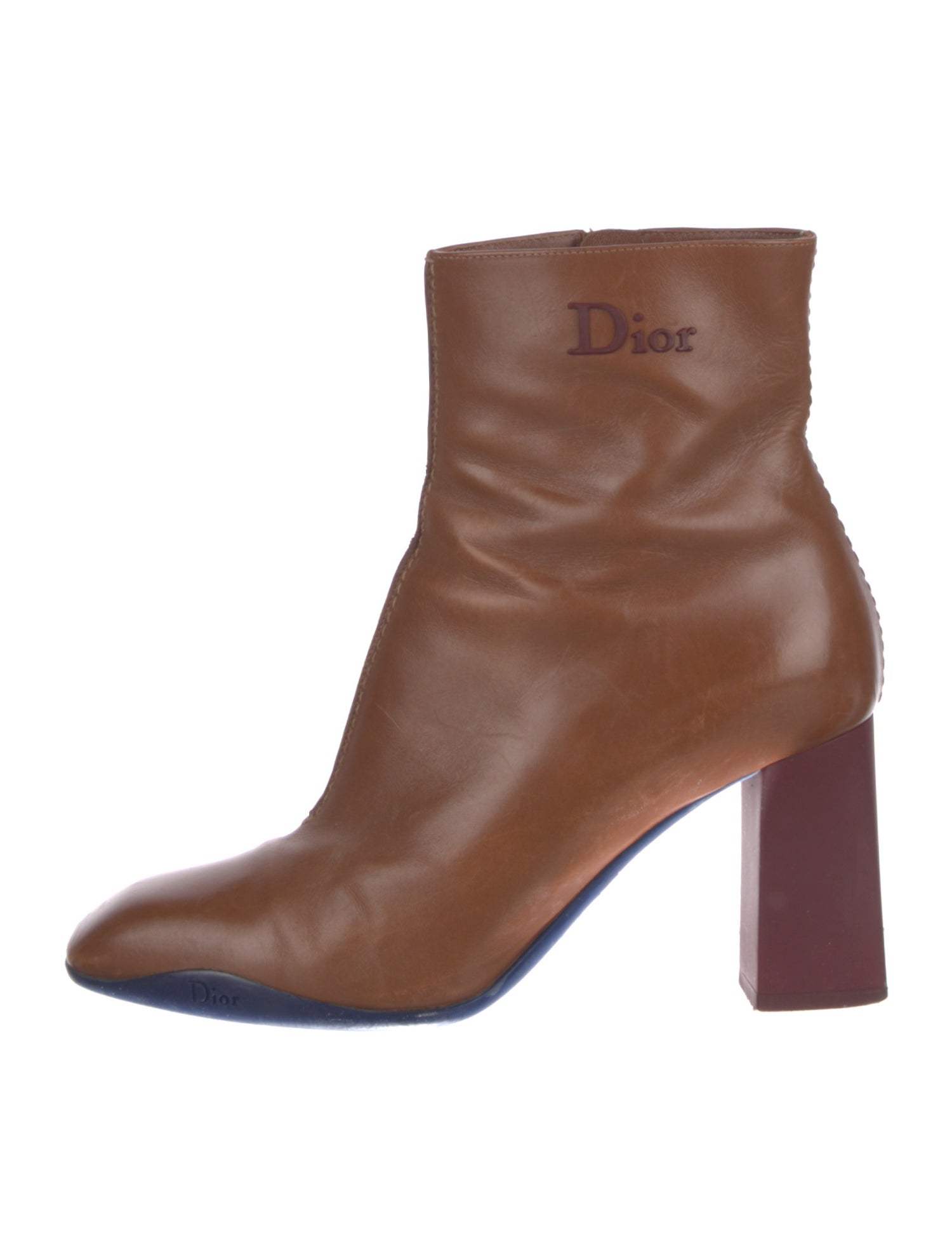 Christian Dior Leather Boots