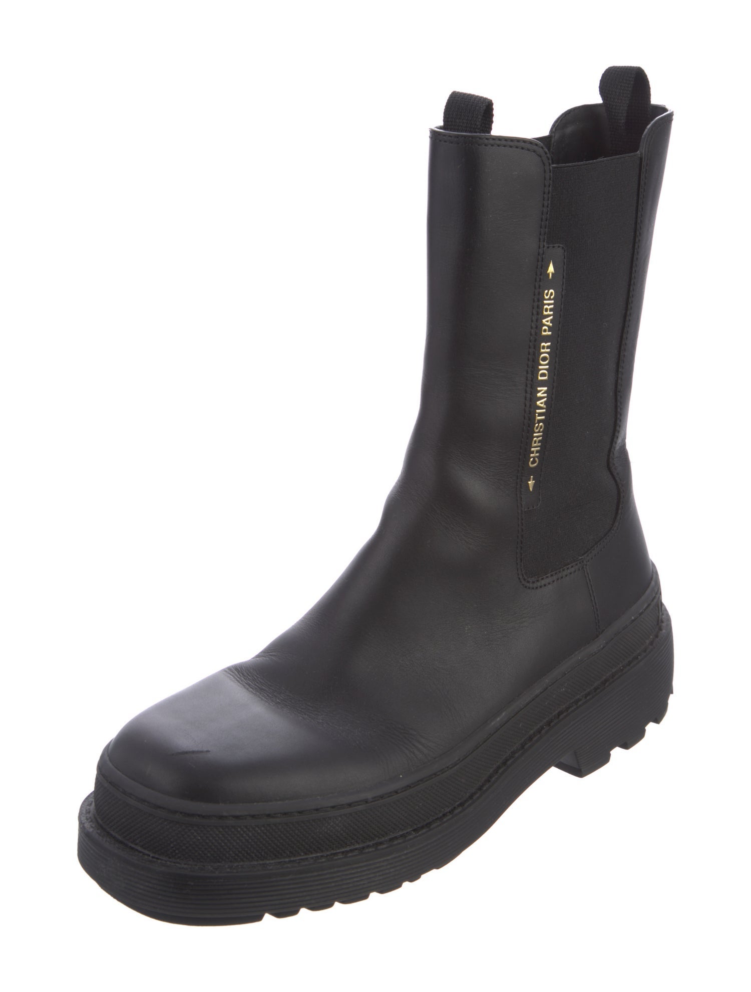 Christian Dior Leather Chelsea Boots