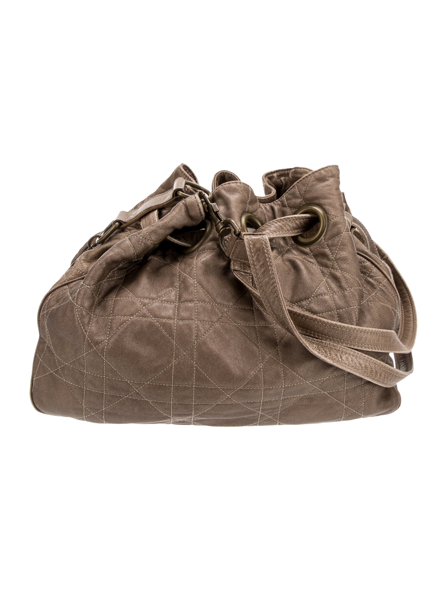 Christian Dior Cannage Bucket Bag