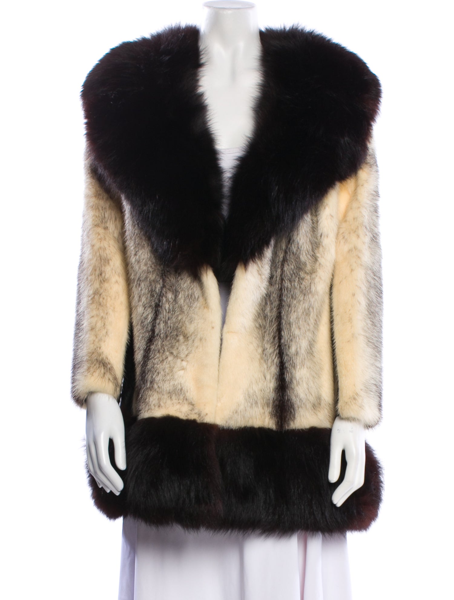 Christian Dior Vintage 1960's Fur Coat