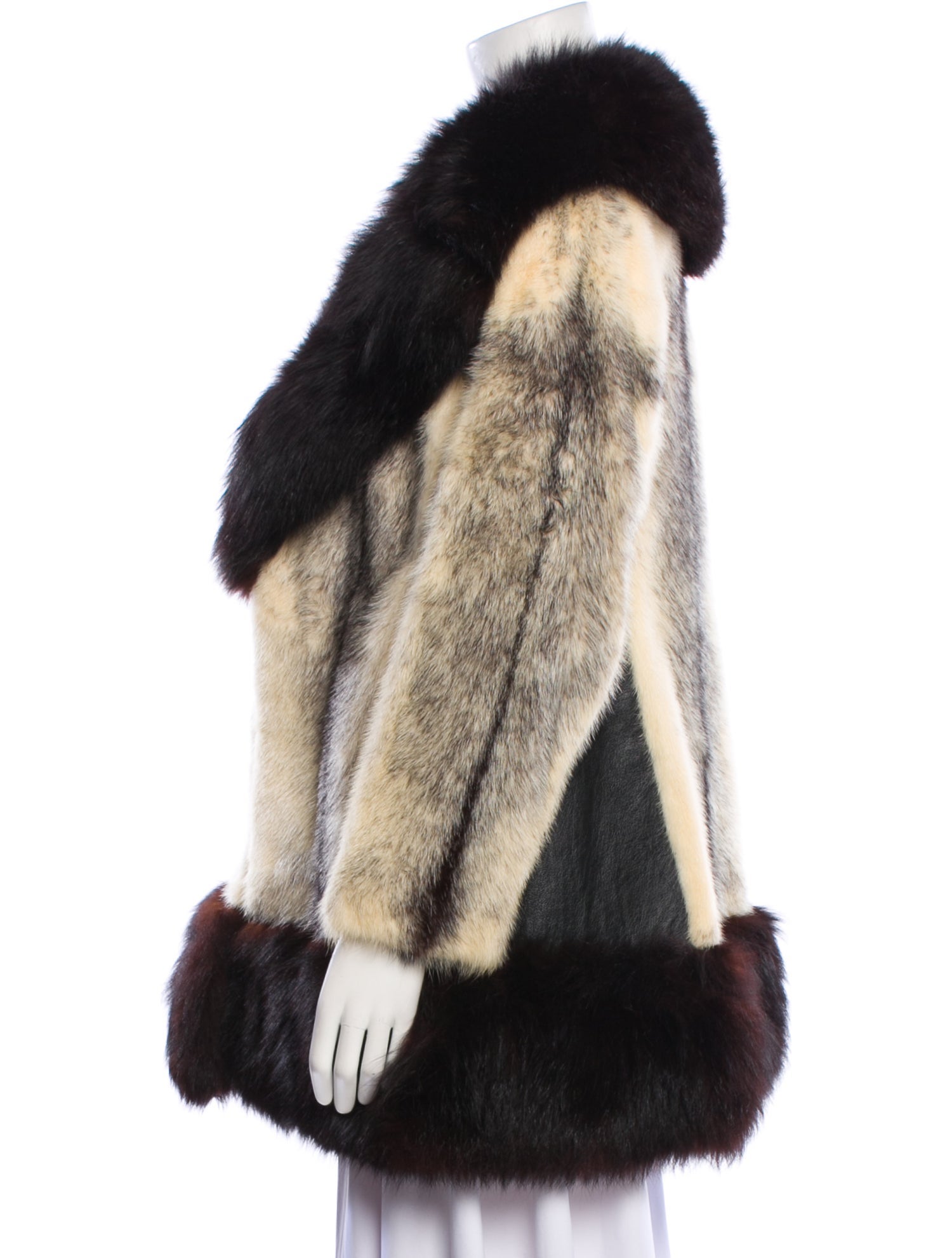 Christian Dior Vintage 1960's Fur Coat