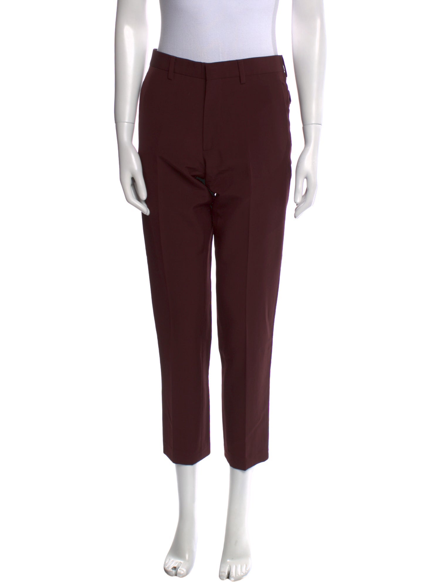 Christian Dior Virgin Wool Straight Leg Pants