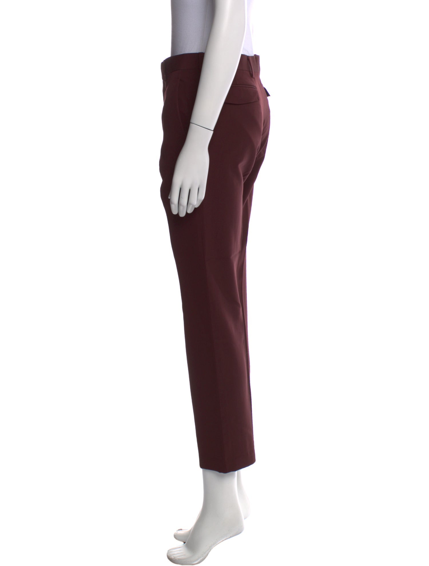 Christian Dior Virgin Wool Straight Leg Pants