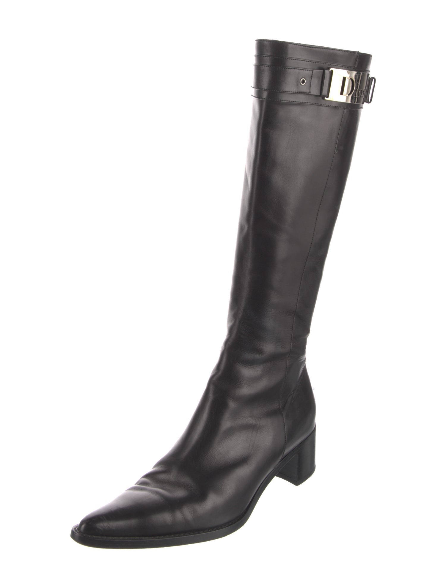 Christian Dior Leather Riding Boots