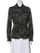 Christian Dior 2020 Camouflage Print Utility Jacket