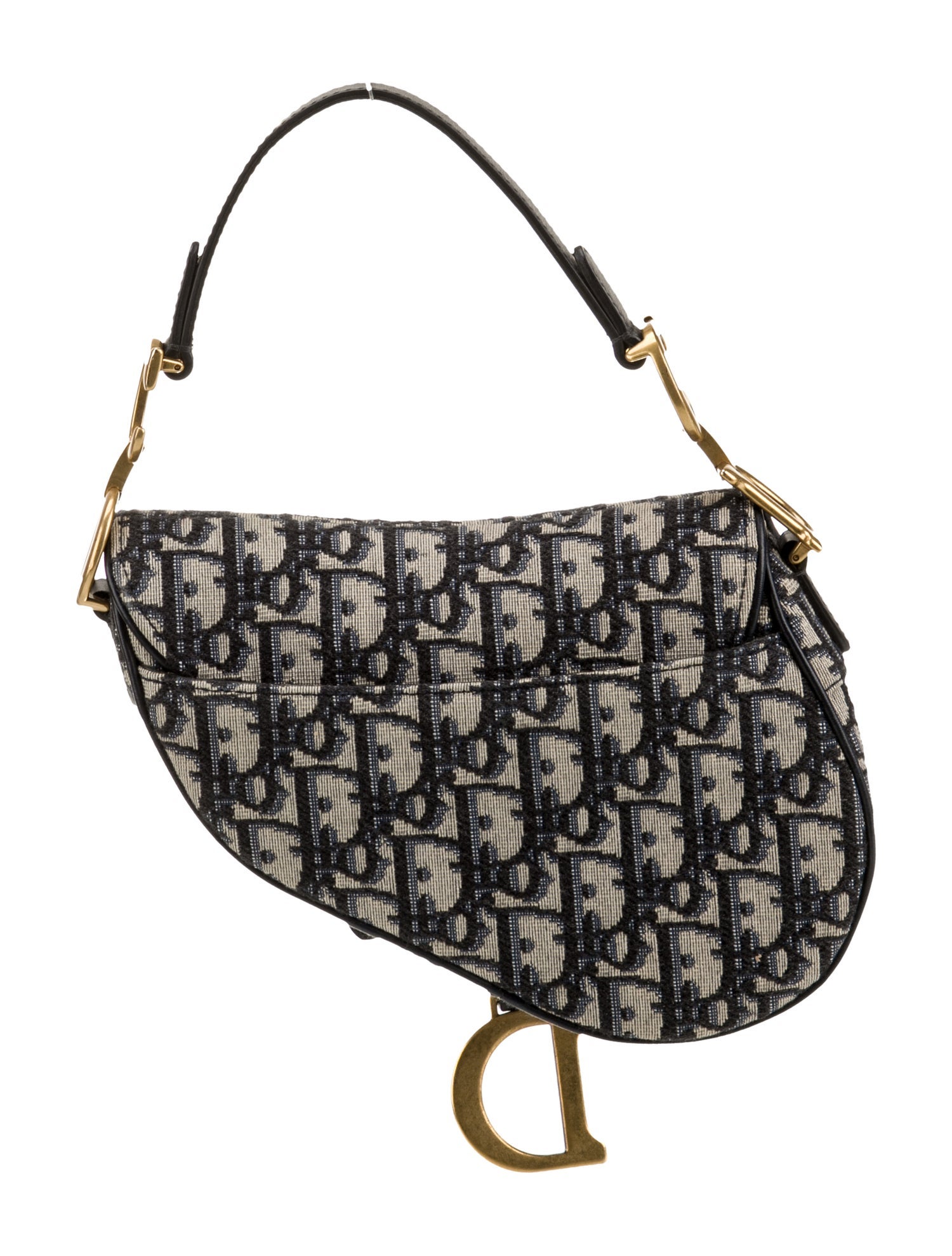 Christian Dior Oblique Jacquard Oblique Saddle Mini
