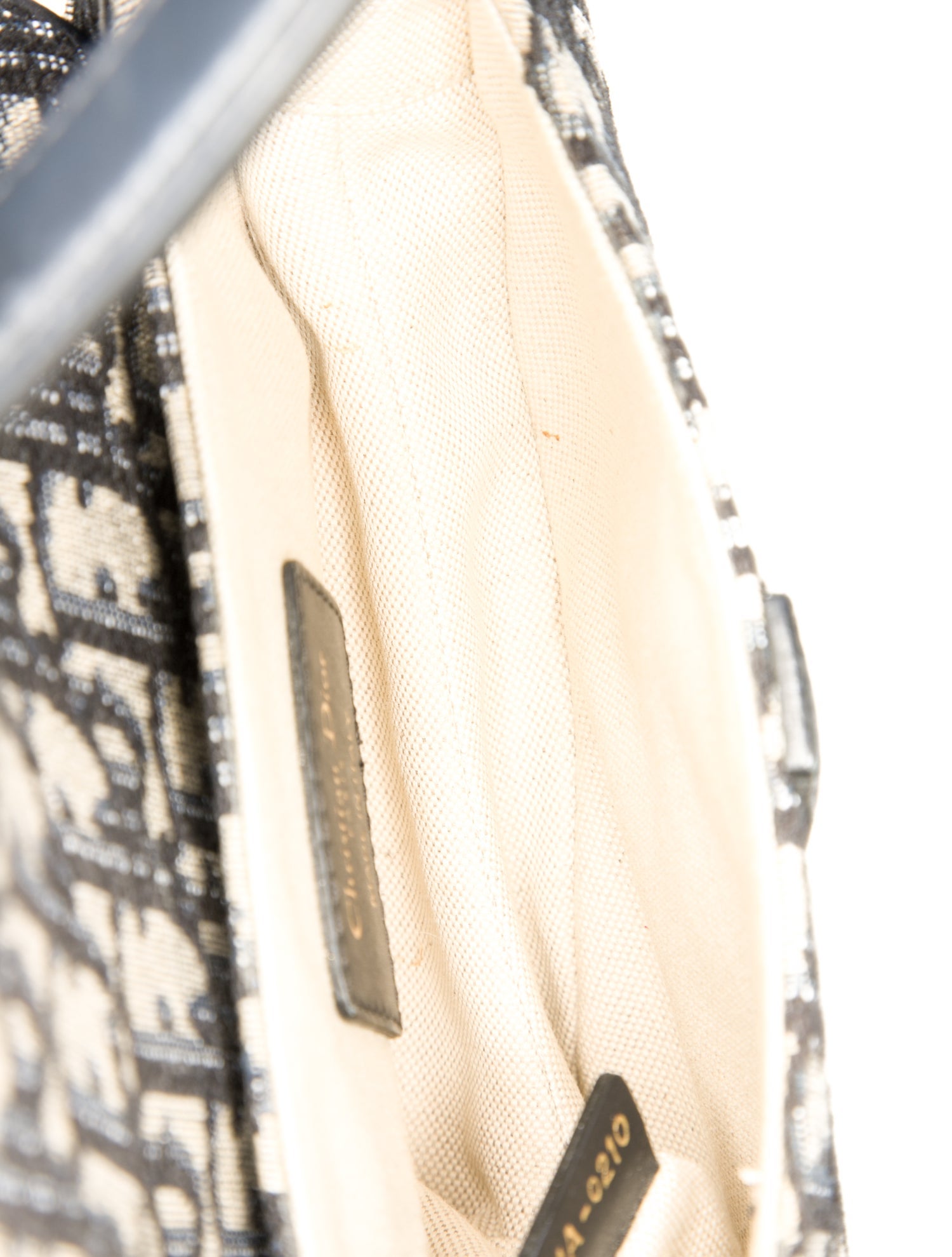 Christian Dior Oblique Jacquard Oblique Saddle Mini